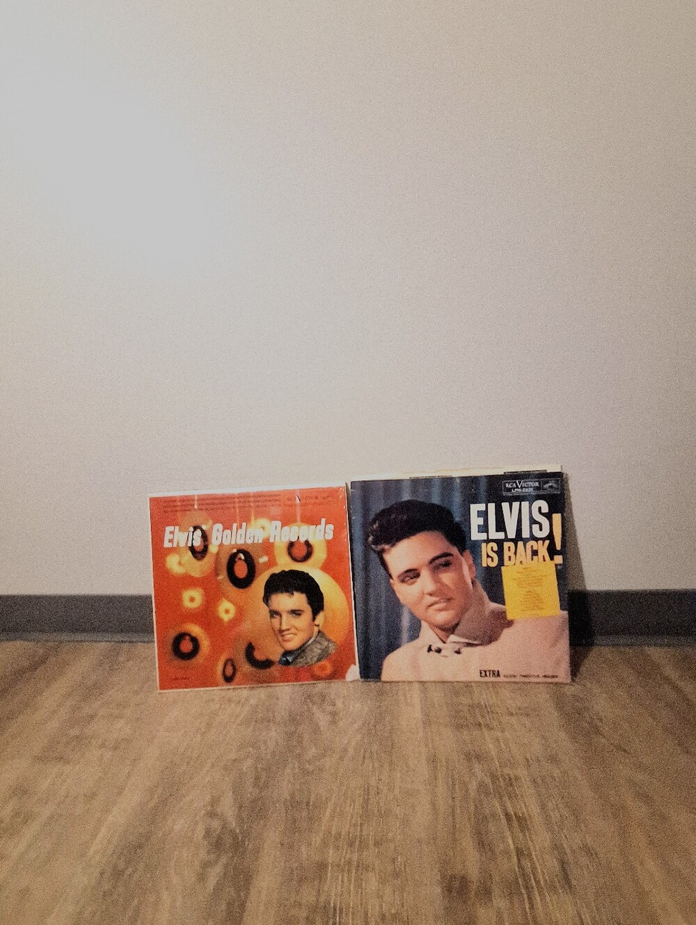 2 Elvis Presley Record Albums